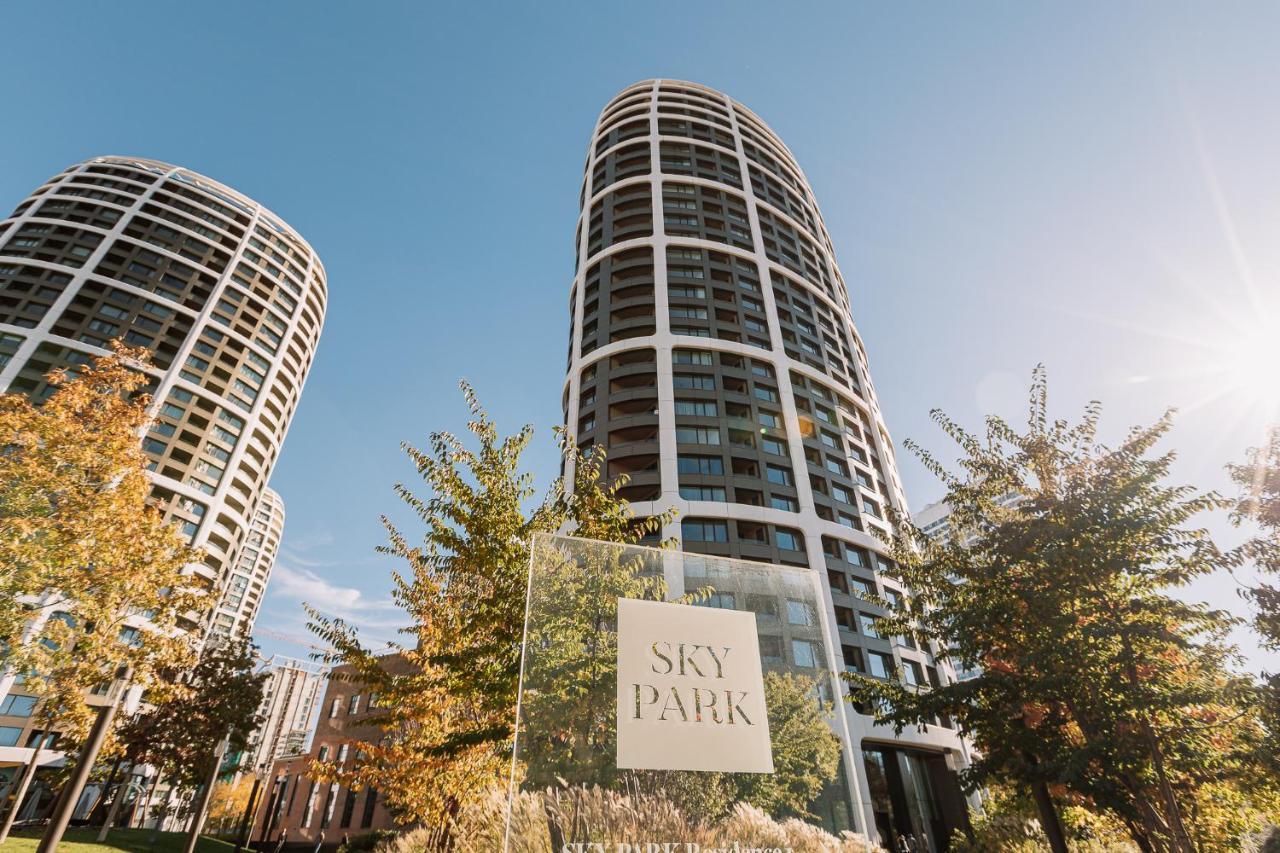 Skau Coral Residence In Sky Park 22 Floor 1Tower Panoramic View Free Parking Bratislava Exterior foto