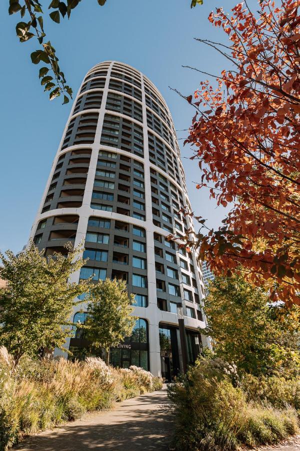 Skau Coral Residence In Sky Park 22 Floor 1Tower Panoramic View Free Parking Bratislava Exterior foto