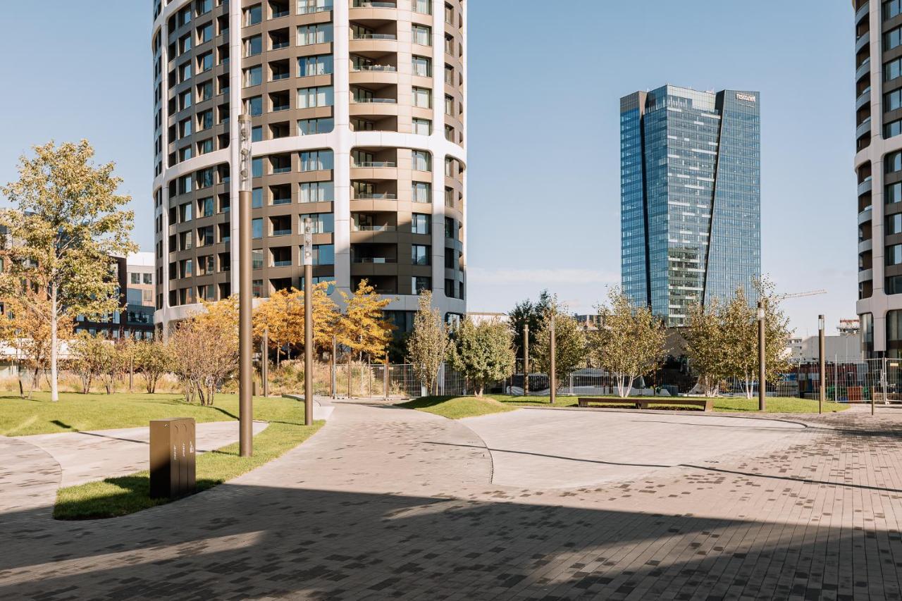 Skau Coral Residence In Sky Park 22 Floor 1Tower Panoramic View Free Parking Bratislava Exterior foto